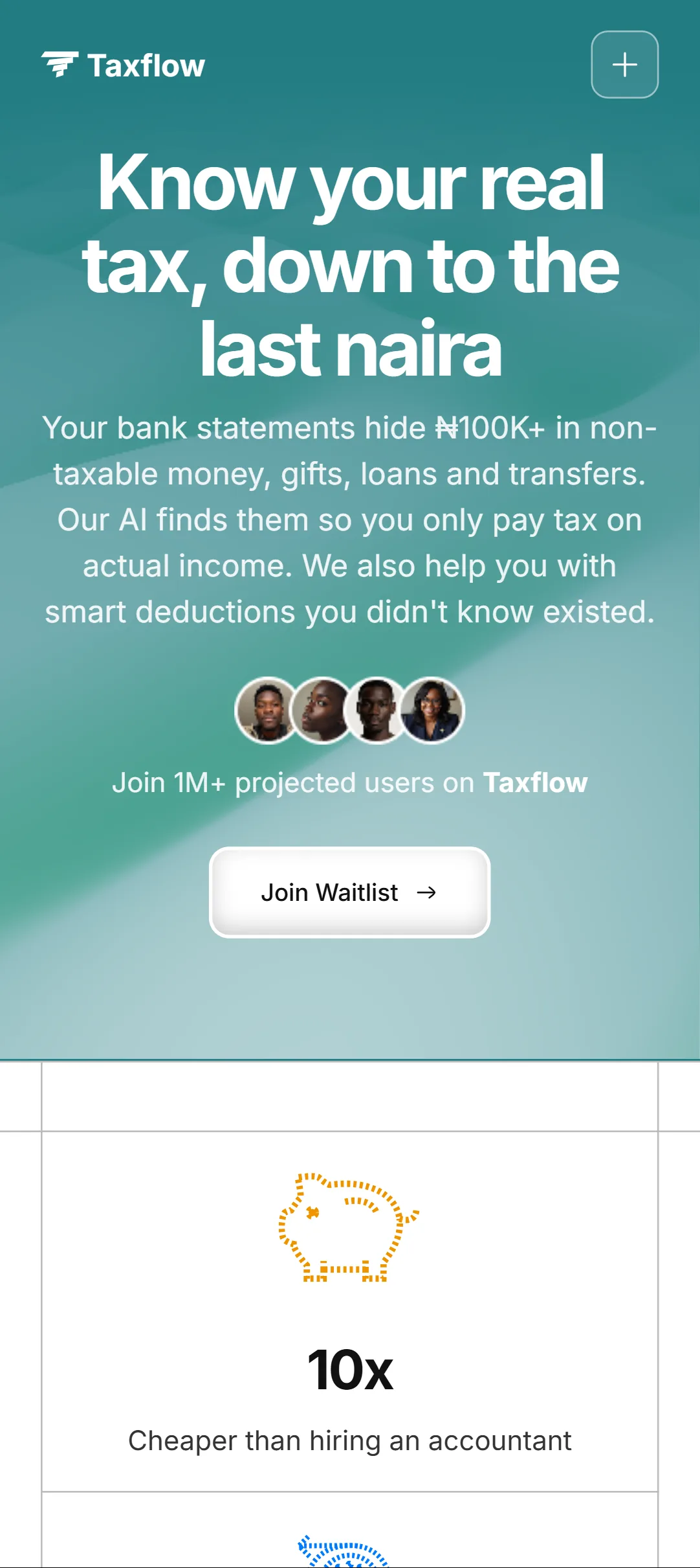 Taxflow mobile screenshot